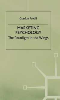 Marketing Psychology : The Paradigm in the Wings -- Hardback
