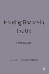 Housing Finance in the UK : An Introduction