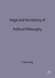 Hegel and the History of Political Philosophy -- Hardback