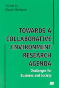 Towards a Collaborative Environment Research Agenda -- Hardback