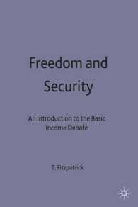 Freedom and Security : Introduction to the Basic Income Debate -- Hardback