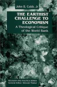 Earthist Challenge to Economism : Theological Critique of the World Bank -- Hardback