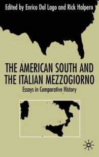 The American South and the Italian Mezzogiorno : Essays in Comparative History