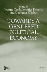 Towards a Gendered Political Economy -- Paperback
