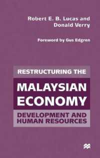 Restructuring the Malaysian Economy : Development and Human Resources