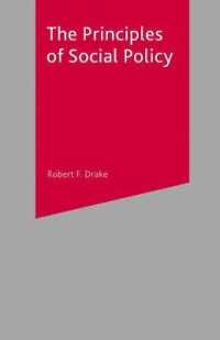 社会政策の原理<br>The Principles of Social Policy