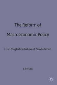 Reform of Macroeconomic Policy : From Stagflation to Low or Zero Inflation -- Hardback