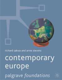 Contemporary Europe (Palgrave Foundations Series)
