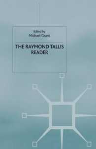 Raymond Tallis Reader -- Paperback