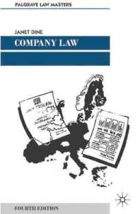 Company Law (Palgrave Law Masters)