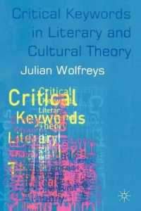 文学・文化理論重要用語集<br>Critical Keywords in Literary and Cultural Theory