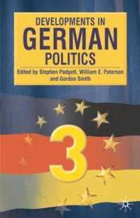 Developments in German Politics （3RD）