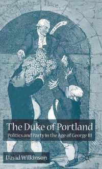 The Duke of Portland : Politics and Party in the Age of George III
