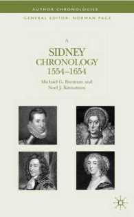 A Sidney Chronology, 1554-1654 (Author Chronologies)