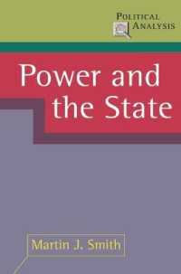 権力と国家<br>Power and the State (Political Analysis)