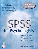 心理学者のためのＳＰＳＳ（第２版）<br>SPSS for Psychologists -- paperback （2REV ED）