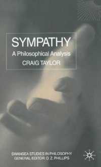 共感の哲学的分析<br>Sympathy : A Philosophical Analysis (Swansea Studies in Philosophy)