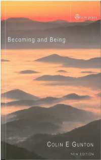 Becoming and Being : The Doctrine of God in Charles Hartshorne and Karl Barth