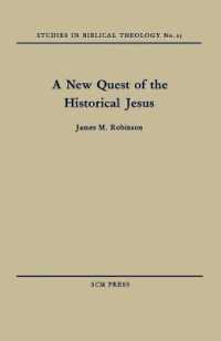 A New Quest of the Historical Jesus (Studies in Biblical Theology)