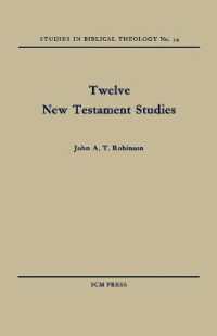 Twelve New Testament Studies (Studies in Biblical Theology)