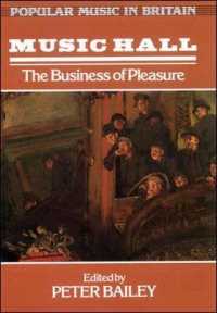 Music Hall: the Business of Pleasure -- Paperback / softback