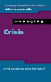 高等教育における危機管理<br>Managing Crisis