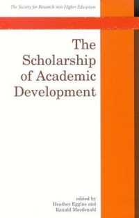 The Scholarship of Academic Development