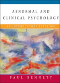 異常・臨床心理学：入門テキスト<br>Abnormal and Clinical Psychology : An Introductory Textbook
