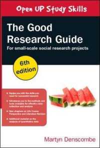The Good Research Guide: For Small-Scale Social Research Projects （6TH）