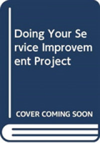 Doing Your Service Improvement Project 1e
