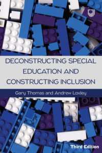 Deconstructing Special Education and Constructing Inclusion 3e （3RD）