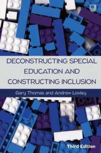 Deconstructing Special Education and Constructing Inclusion 3e （3RD）