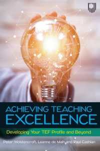 Achieving Teaching Excellence: Developing Your TEF Profile and Beyond