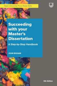 Succeeding with Your Master's Dissertation a Step-by-Step Handbook （6TH）