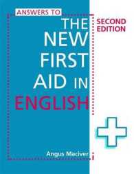 Answers to the New First Aid in English