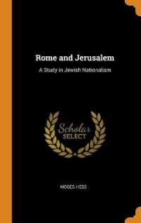 Rome and Jerusalem : A Study in Jewish Nationalism