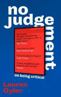 No Judgement : On Being Critical
