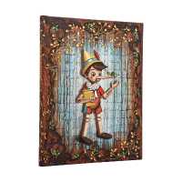 Carlo Collodi, Pinocchio (Fairy Tale Collection) Ultra Unlined Hardcover Journal (Elastic Band Closure)