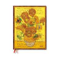 2027 Van Gogh, Sunflowers Ultra Horizontal Hardcover 12-Month Weekly Planner, 160pg, 100gsm by Paperblanks (Embellished Manuscripts Collection) (Embellished Manuscripts Collection)