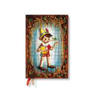 2027 Carlo Collodi, Pinocchio Mini Horizontal Softcover 12-Month Weekly Planner, 176pg, 100gsm by Paperblanks (Fairy Tale Collection) (Fairy Tale Collection)