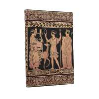 2027 Gathering of Deities (Ancient Greek Pottery) Midi 18-Month Softcover Dayplanner (Elastic Band Closure) Horizontal