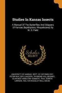 Studies in Kansas Insects : A Manual of the Butterflies and Skippers of Kansas (lepidoptera, Rhopalocera) by W. D. Field