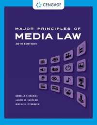 Major Principles of Media Law : 2019 Edition