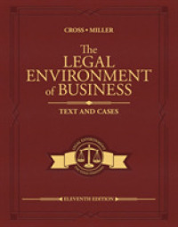 The Legal Environment of Business: Text and Cases (Mindtap Course List) （11）