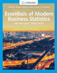 Essentials of Modern Business Statistics with Microsoft� Excel� （8TH）