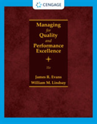 Managing for Quality and Performance Excellence （11TH）