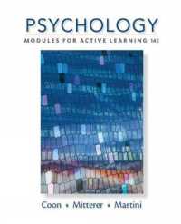 Psychology : Modules for Active Learning; Includes APA Membership Card （14TH）