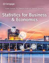 Statistics for Business and Economics -- Hardback （15 ed）