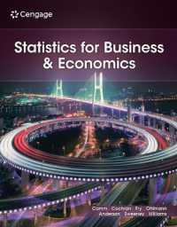 Statistics for Business & Economics, Loose-Leaf Version （15TH Looseleaf）