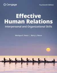 Human Relations : Interpersonal and Organizational Applications （14TH）